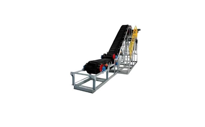 大倾角皮带输送机